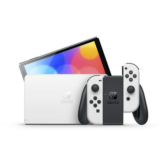 Walmart Nintendo switch oled console with neon blue/red or white joy-con offer