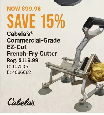 Cabela's Cabela's commercial-grade ez-cut french-fry cutter offer