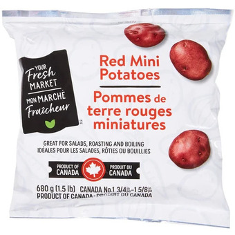 Walmart Your fresh market mini red or yellow potatoes offer