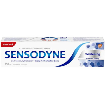 Walmart Sensodyne whitening toothpaste offer
