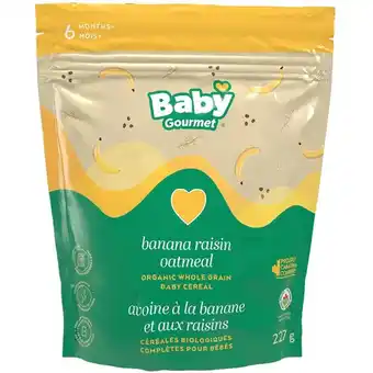 Walmart Baby gourmet cereal or hearty bowls offer