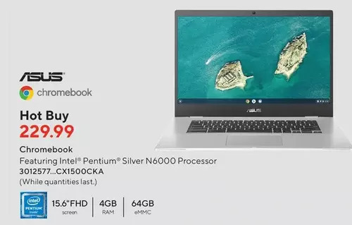 Staples Asus chromebook offer