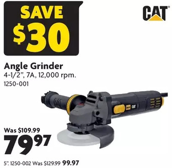 Home Hardware Angle grinder, 4-1/2 | 5 offer