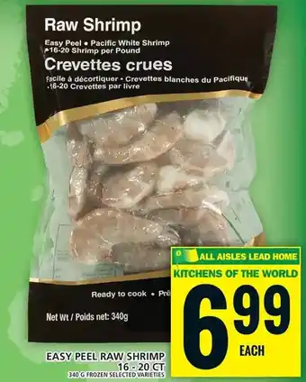 Food Basics Easy peel raw shrimp offer