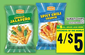 Food Basics Surati chips offer