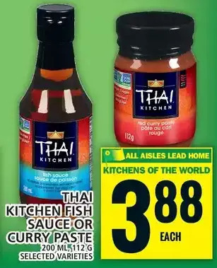 Food Basics Thai kitchen fish sauce | curry paste offer