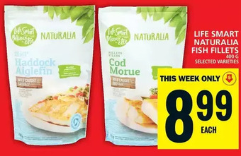 Food Basics Life smart naturalia fish fillets offer