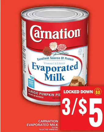 Food Basics Carnation evaporated milk offer
