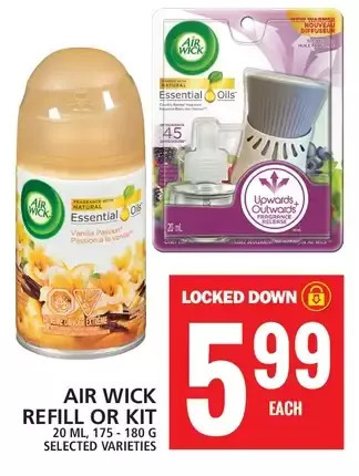 Food Basics Air wick refill or kit offer
