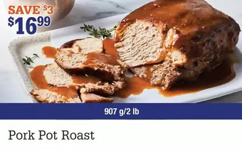 M & M Food Market Pork pot roast offer