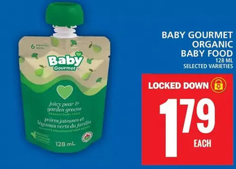 Food Basics Baby gourmet organic baby food offer
