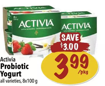 Farm Boy Activia probiotic yogurt offer