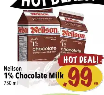 Farm Boy Neilson 1% chocolate milk offer