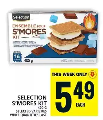 Food Basics S'mores kit offer