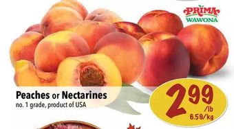 Farm Boy Peaches or nectarines offer