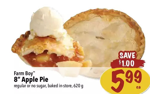 Farm Boy Farm boy 8 apple pie offer