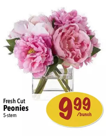 Farm Boy Fresh cut peonies offer