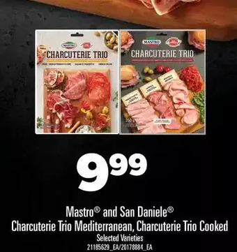 Real Canadian Superstore Mastro and san daniele charcuterie trio mediterranean, charcuterie trio cooked offer