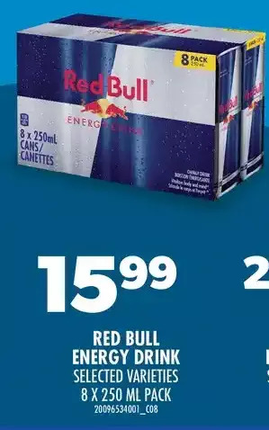 Real Canadian Superstore Red bull energy drink offer