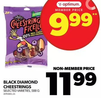 Real Canadian Superstore Black diamond cheestrings offer