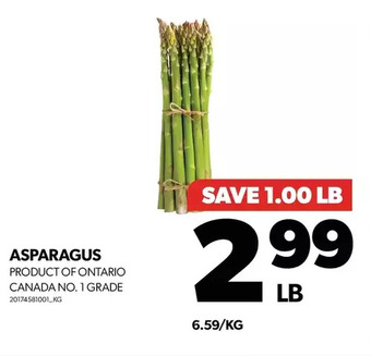 Real Canadian Superstore Asparagus offer