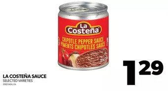 Real Canadian Superstore La costeña sauce offer
