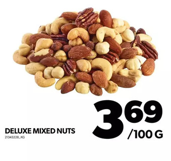Real Canadian Superstore Deluxe mixed nuts offer