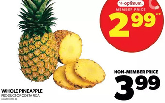 Real Canadian Superstore Whole pineapple offer