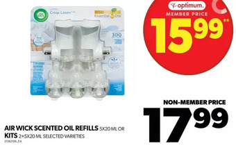 Real Canadian Superstore Air wick scented oil refills or kits offer