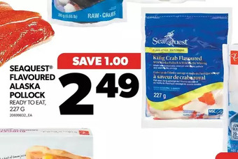 Real Canadian Superstore Seaquest flavoured alaska pollock offer