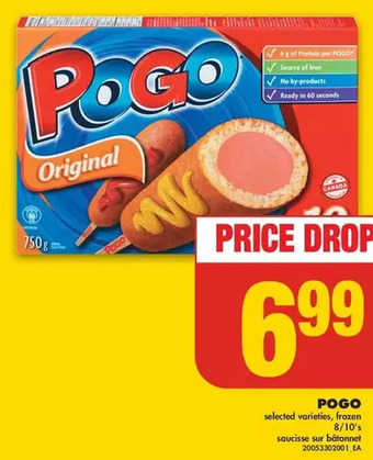 No Frills Pogo offer