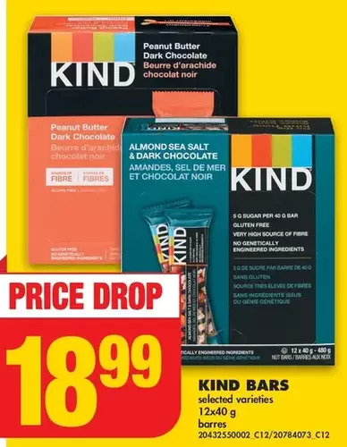 No Frills Kind bars offer