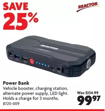 Home Hardware Power bank offer