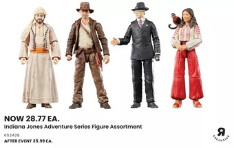 Toys R us Indiana jones adventure series figure assortment offer