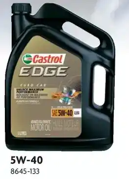 Home Hardware 5w-40 synthetic motor oil offer
