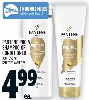 Metro Pantene pro-v shampoo or conditioner offer