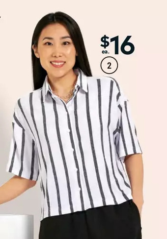 Giant Tiger Crinkle blouse offer