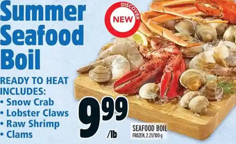 Metro Seafood boil offer