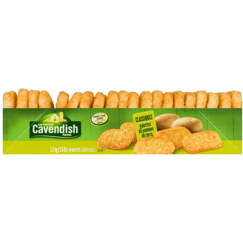 Giant Tiger Cavendish farms patties offer