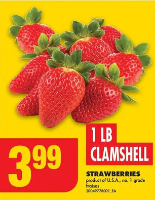 No Frills STRAWBERRIES offer