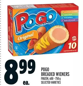 Metro Pogo breaded wieners offer