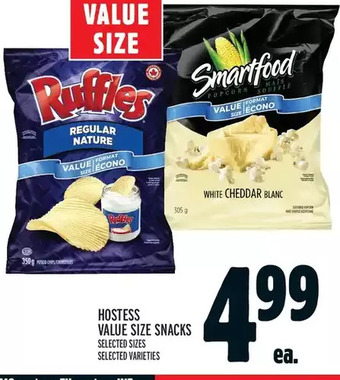 Metro Hostess value size snacks offer