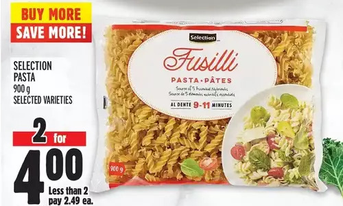 Metro Selection pasta offer