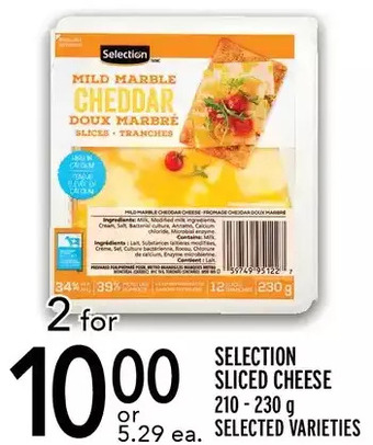 Metro Selection sliced cheese offer