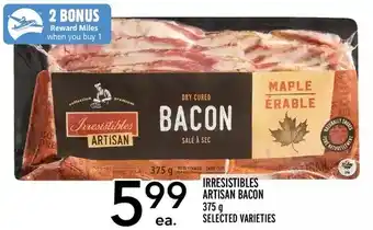 Metro Irresistibles artisan bacon offer