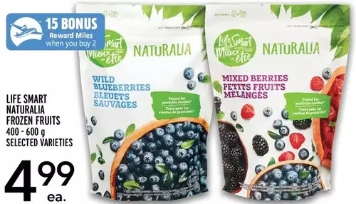 Metro Life smart natural frozen fruits offer