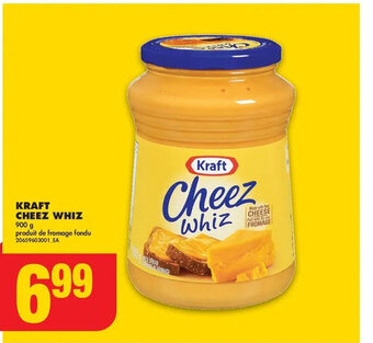 No Frills KRAFT CHEEZ WHIZ 900 g offer