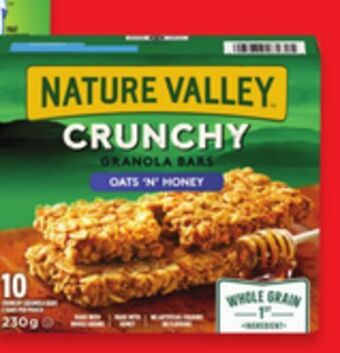 Walmart General mills nature valley bars offer