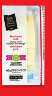 Walmart Your fresh market™ cheese slices offer