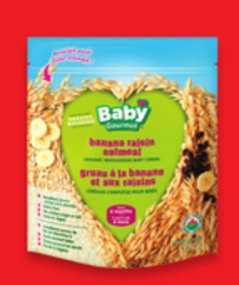 Walmart Baby gourmet cereal offer